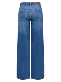ONLMADISON Hohe Taille Weiter Beinschnitt Jeans