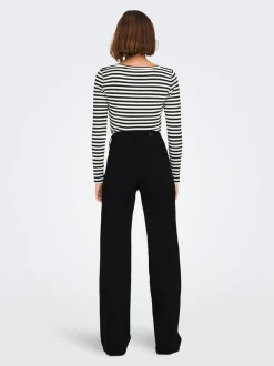 ONLMADISON Hohe Taille Weiter Beinschnitt Jeans