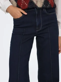 ONLMADISON Hohe Taille Weiter Beinschnitt Jeans