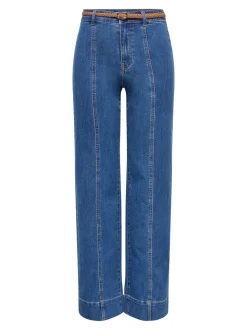 ONLMADISON Hohe Taille Weiter Beinschnitt Jeans