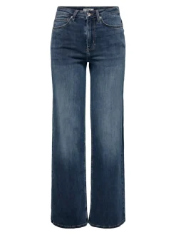 ONLMADISON Hohe Taille Weiter Beinschnitt Jeans