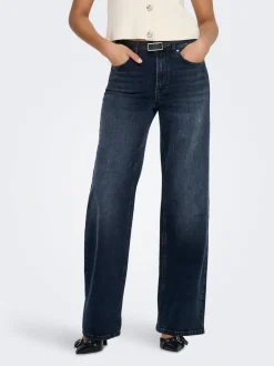 ONLMADISON Hohe Taille Weiter Beinschnitt Jeans