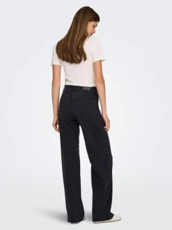 ONLMADISON Hohe Taille Weiter Beinschnitt Jeans