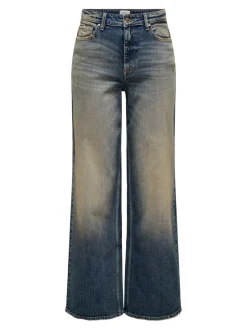 ONLMADISON Hohe Taille Weiter Beinschnitt Jeans