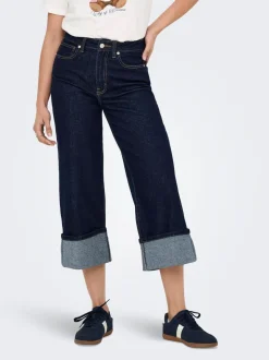 ONLMADISON Hohe Taille Weiter Beinschnitt Jeans