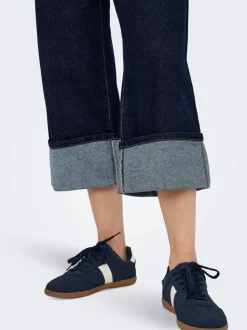 ONLMADISON Hohe Taille Weiter Beinschnitt Jeans