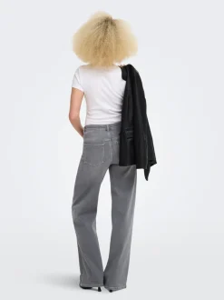 ONLMADISON Mittlere Taille Weiter Beinschnitt Jeans