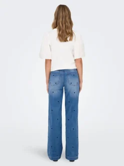 ONLMADISON-ROYAL Hohe Taille Weiter Beinschnitt Jeans