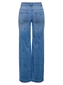 ONLMADISON-ROYAL Hohe Taille Weiter Beinschnitt Jeans