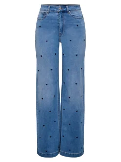 ONLMADISON-ROYAL Hohe Taille Weiter Beinschnitt Jeans