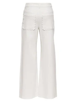 ONLMADISON-SILLE Hohe Taille Weiter Beinschnitt Jeans