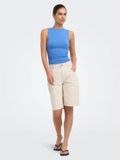 ONLMATE-SILLA Locker geschnitten Jeans-Shorts