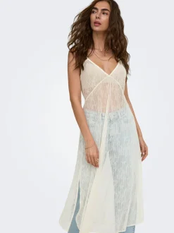 ONLMELLI Langes Kleid
