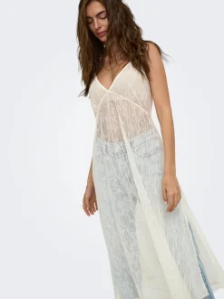 ONLMELLI Langes Kleid