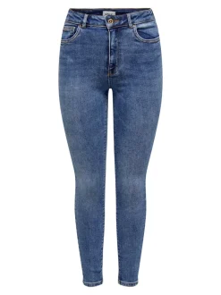 ONLMILA Hohe Taille Skinny Fit Knöchellang Jeans