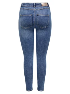 ONLMILA Hohe Taille Skinny Fit Knöchellang Jeans