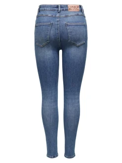 ONLMILA Hohe Taille Skinny Fit Knöchellang Jeans