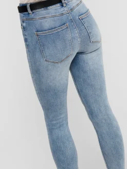 ONLMILA Hohe Taille Skinny Fit Knöchellang Jeans