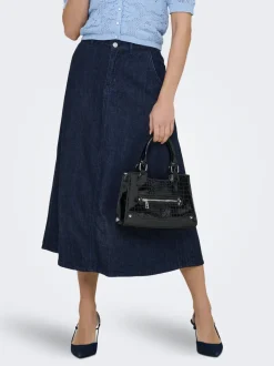ONLMINDY Denim Jeansrock Langer Rock