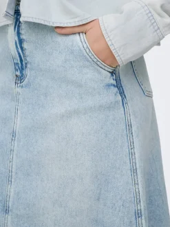 ONLMINDY Denim Jeansrock Langer Rock