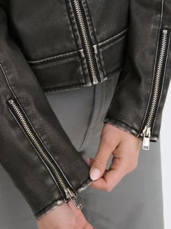 ONLMINDY Kunstlederjacke