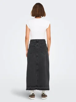 ONLNELIA Denim Jeansrock Langer Rock
