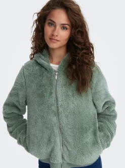 ONLNEWANNA Teddyfell Mantel