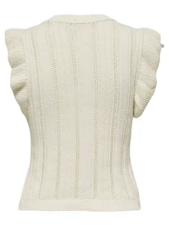 ONLNEWTULLE Gestricktes Oberteil