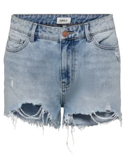 ONLPACY Hohe Taille Normal geschnitten Jeans-Shorts