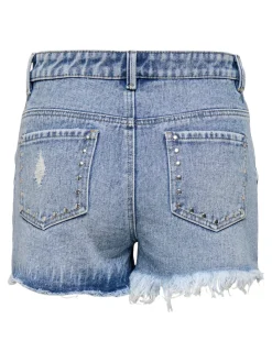 ONLPACY Hohe Taille Normal geschnitten Jeans-Shorts