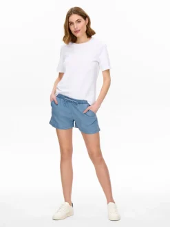 ONLPEMA Mittlere Taille Locker geschnitten Jeans-Shorts
