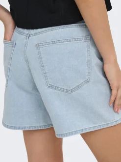 ONLPHINE Hohe Taille Normal geschnitten Jeans-Shorts