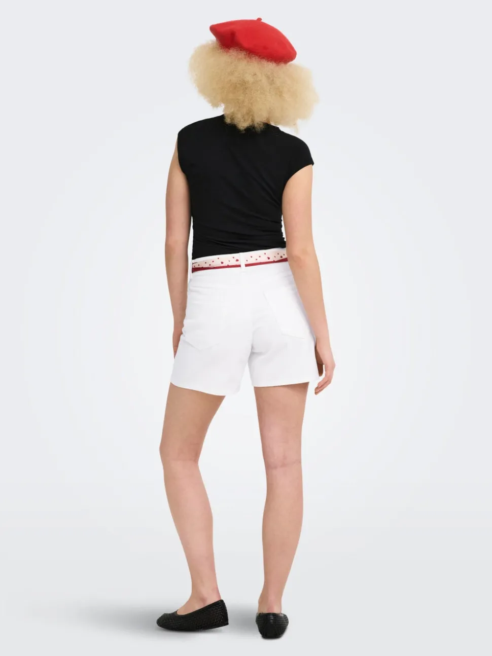 ONLPHINE Hohe Taille Normal geschnitten Jeans-Shorts