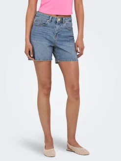 ONLPHINE Hohe Taille Normal geschnitten Jeans-Shorts