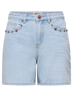 ONLPHINE Mittlere Taille Normal geschnitten Jeans-Shorts