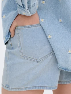 ONLPHINE Mittlere Taille Normal geschnitten Jeans-Shorts