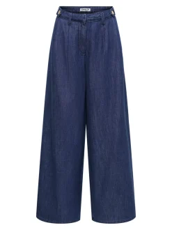 ONLPOSE Hohe Taille Weiter Beinschnitt Jeans