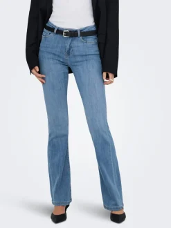 ONLPOWER Mittlere Taille Flared Jeans
