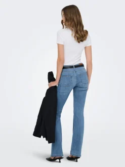 ONLPOWER Mittlere Taille Flared Jeans