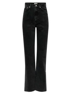 ONLRILEY Hohe Taille Gerade geschnitten Jeans