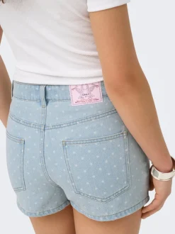 ONLROBYN Mittlere Taille Normal geschnitten Shorts