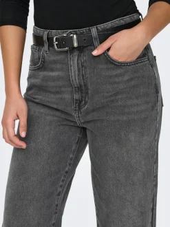 ONLROBYN Mittlere Taille Gerade geschnitten Jeans