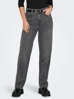 ONLROBYN Mittlere Taille Gerade geschnitten Jeans