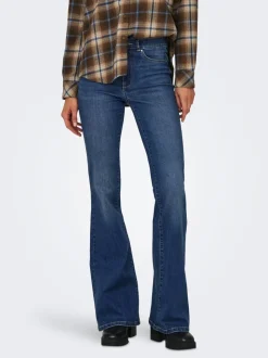 ONLROSE Hohe Taille Flared Jeans
