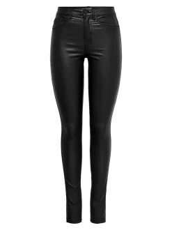 ONLROYAL Skinny Fit Kunstlederhosen