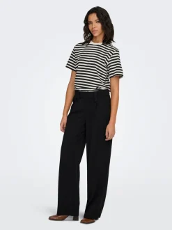 ONLSANIA Normal geschnitten Hose mit weitem Beinschnitt