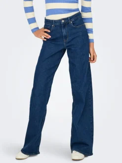 ONLSANNA Hohe Taille Weiter Beinschnitt Jeans