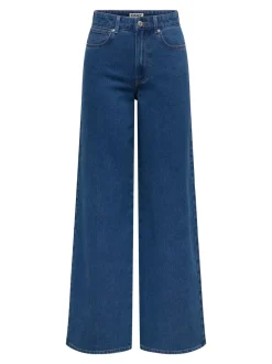 ONLSANNA Hohe Taille Weiter Beinschnitt Jeans