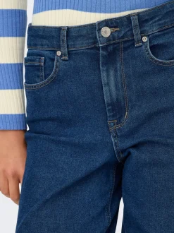 ONLSANNA Hohe Taille Weiter Beinschnitt Jeans