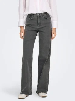 ONLSANNA Hohe Taille Weiter Beinschnitt Jeans
